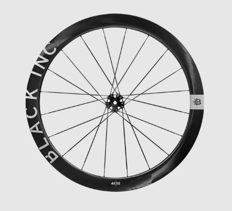 black inc ブラックインク 48/58 カーボン クリンチャー/TLR  ディスクブレーキ用 ホイール （前後セット）シマノフリーボディのみ