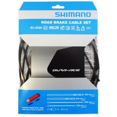 SHIMANO シマノ BC-9000 ポリマーコート ロード ブレーキケーブルセット