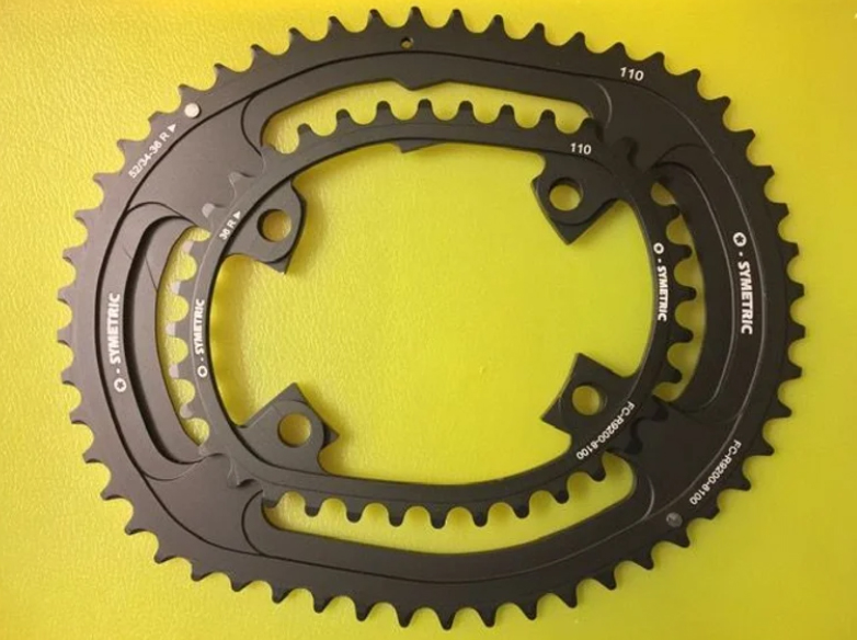 O.SYMETRIC オーシーメトリック チェーンリング 110PCD （4arms） R9200 12speed