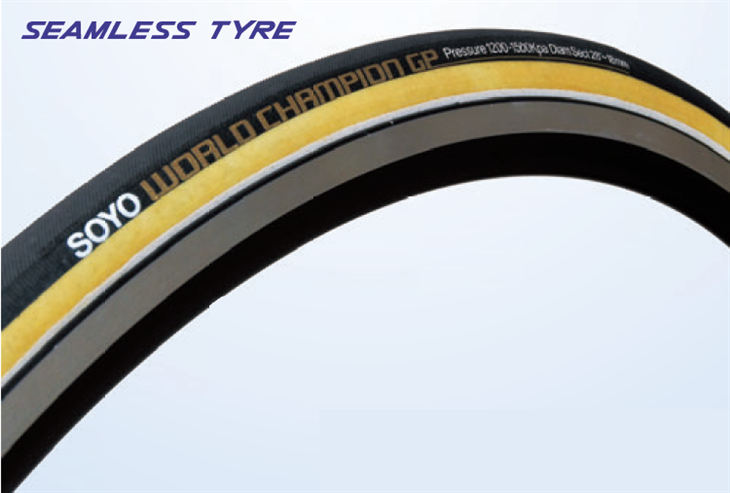 【受注生産取寄せ】 SOYO ソーヨー ワールドチャンピオン GP (板張りバンク用シームレスタイヤ) チューブラータイヤ