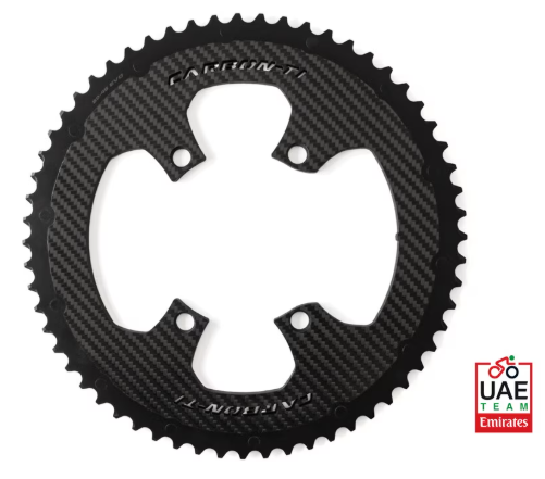 Carbon Ti チェーンリング　X-CarboRing EVO 110PCD DA9200 4arm アウター
