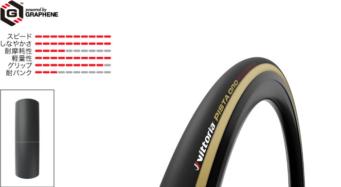 VITTORIA ビットリア PISTA ORO ピスタ オロ チューブラータイヤ 屋内バンク専用