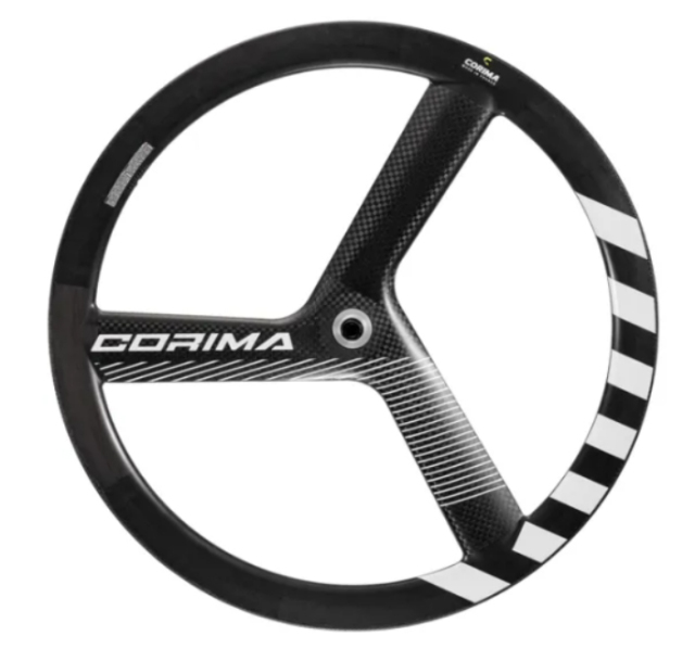 CORIMA DECISIV3 3スポーク ディサイシブ3 ピスト 700c チューブラー ホイール (F/ピスト)