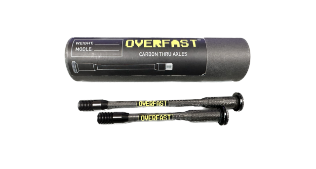 OVERFAST 軽量 カーボンスルーアクスル