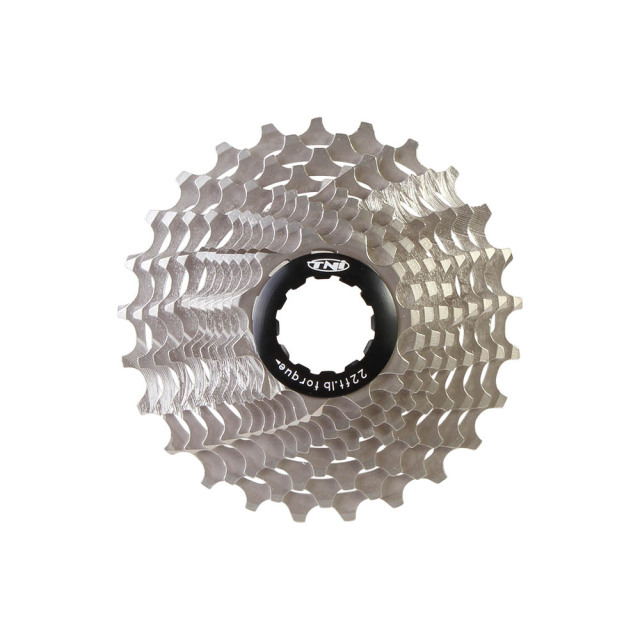 TNI クロモリカセットスプロケット シマノ / カンパ  チタン / シルバー カラー