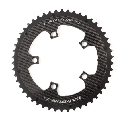 Carbon Ti チェーンリング X-CarboRing EVO 110PCD 5arm アウター