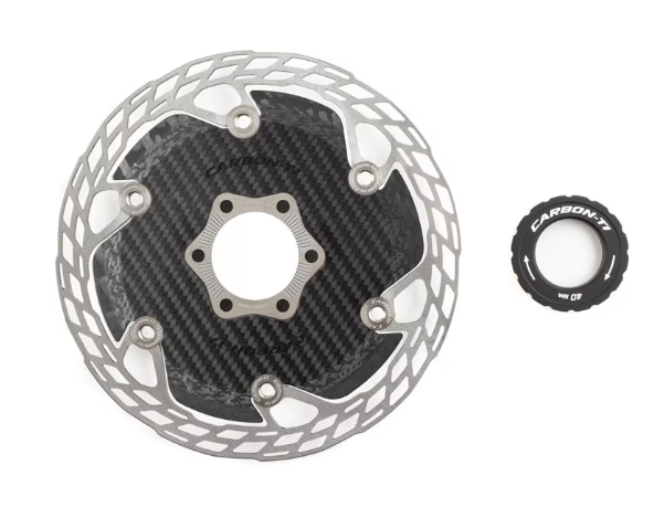 Carbon Ti X-Rotor スチール/カーボン ディスクローター センターロック エアロ