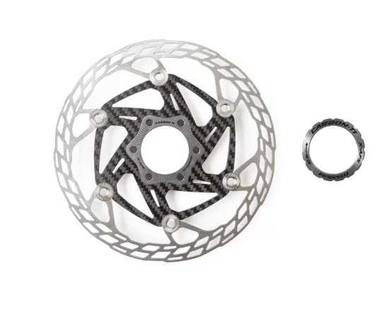Carbon Ti X-Rotor スチール/カーボン ディスクローター センターロック 【X-AFS】