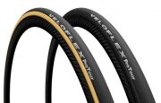 VELOFLEX EX超軽量 クリンチャータイヤ2本セット 黒/金 ヴェロフレックス クリンチャータイヤがカーボンリム対応のSPS