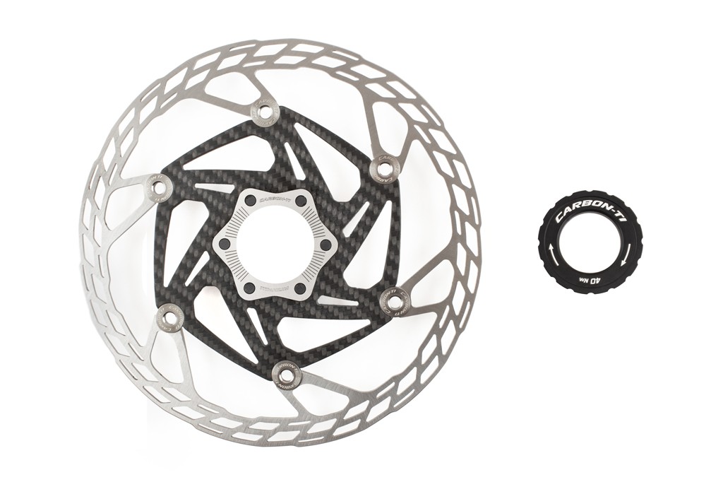 Carbon Ti X-Rotor スチール/カーボン ディスクローター センターロック