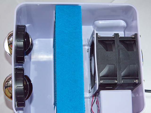 トランスクール用エヴァポレーター装着画像