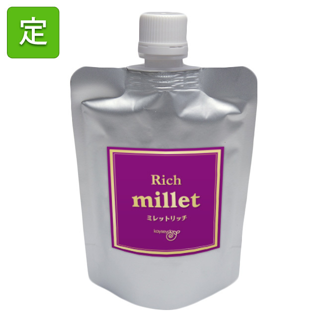 【らくちん定期便】 より上を目指すなら『回生堂ミレットリッチ』（100ml　3～10日分）