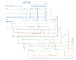 菓子統一伝票 タイプ用　6P　旧