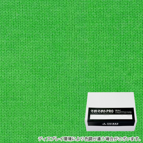 パロットグリーン色に染める綿麻用の染色キット / そめそめキットPro 【S-0169】