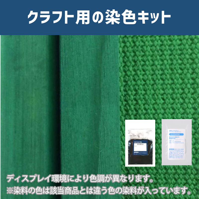メイフェアーグリーン色に染めるクラフト用キット / 染料 そめそめキットProクラフト 【112】(25220-112)
