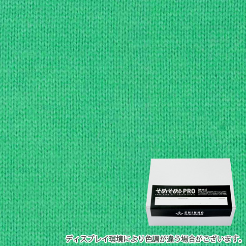 ビビッドグリーン色に染める綿麻用の染色キット / そめそめキットPro 【S-0275】