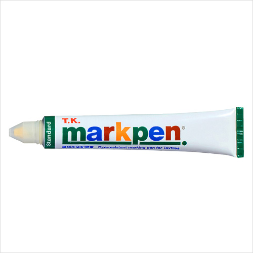 T.K.マークペン（マーキングペン） 細字S 1本販売（黄色）
