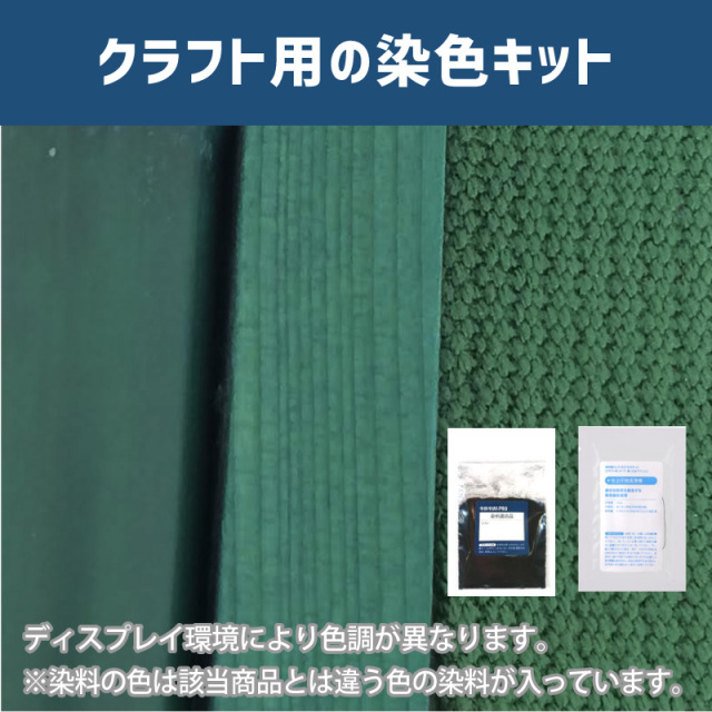 カクタスグリーン色に染めるクラフト用キット / 染料 そめそめキットProクラフト 【059】(25220-059)