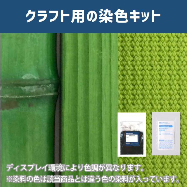 アップルグリーン色に染めるクラフト用キット / 染料 そめそめキットProクラフト 【170】(25220-170)