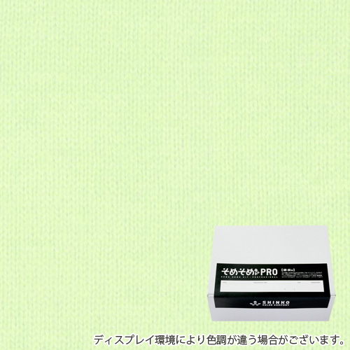 クリーミーグリーン色に染める綿麻用の染色キット / そめそめキットPro 【S-0267】