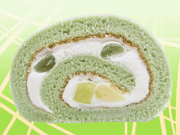 季節限定メロンロール