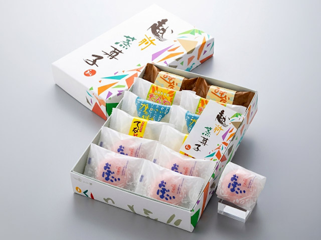 福井の方言の蒸し菓12個入り