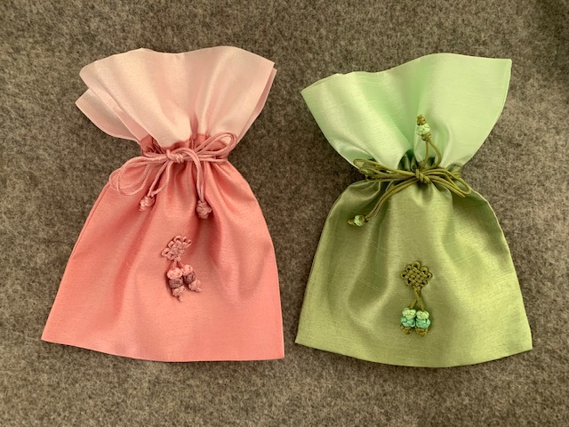 未使用 NEYON シフォン 巾着袋 ポジャギ バッグ　韓国　オケージョン TSURU by Mariko Oikawa＞Doll | AND ON JIONE STORE
