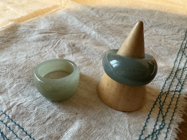 カウォン工房＊春川産＊玉のプルパンジ＊リング＊15号/19号（omu361)