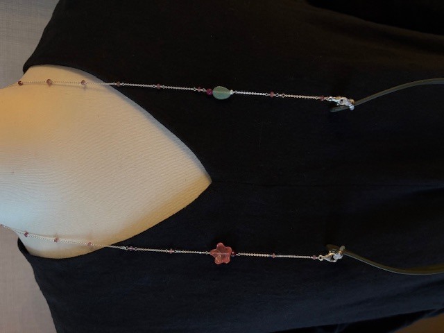 eunnamu＊マスク＆眼鏡ストラップ＊３wayネックレス（U644-22）