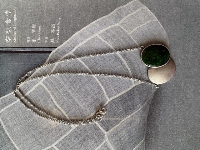 outlet ＊ソソ工房 ＊シルバー×翡翠＊ペンダントネックレス（so120）
