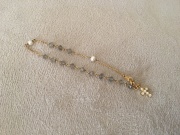 Craft Ba ＊　oriental  rabradorite  rosario　 （ ba212 -18 ）