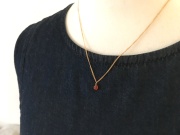 Craft Ba ＊　orange garnet necklace （ ba214 ）