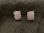 tinyonsa作　＊　ラベンダー翡翠　＊ ピアス ＊　　（　P54-tin-20 )