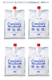 カンファスイ,2L,アルミ,パック,詰替用,200ppm,次亜塩素酸水,ナトリウム,介護,保育,医療,宿泊,食品,除菌,ウイルス,消臭,コロナ,インフル