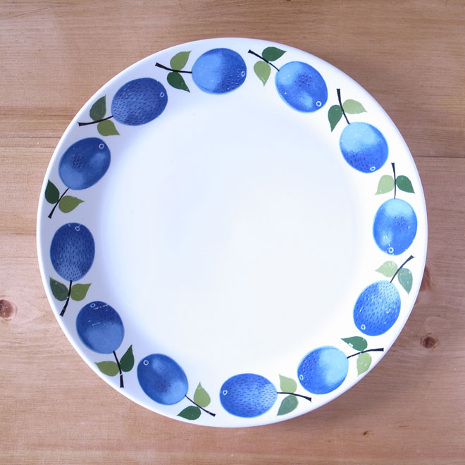 【アンティーク】Gustavsberg/グスタフスベリ/PRUNUS/プルーヌス/プレート(25.5cm)