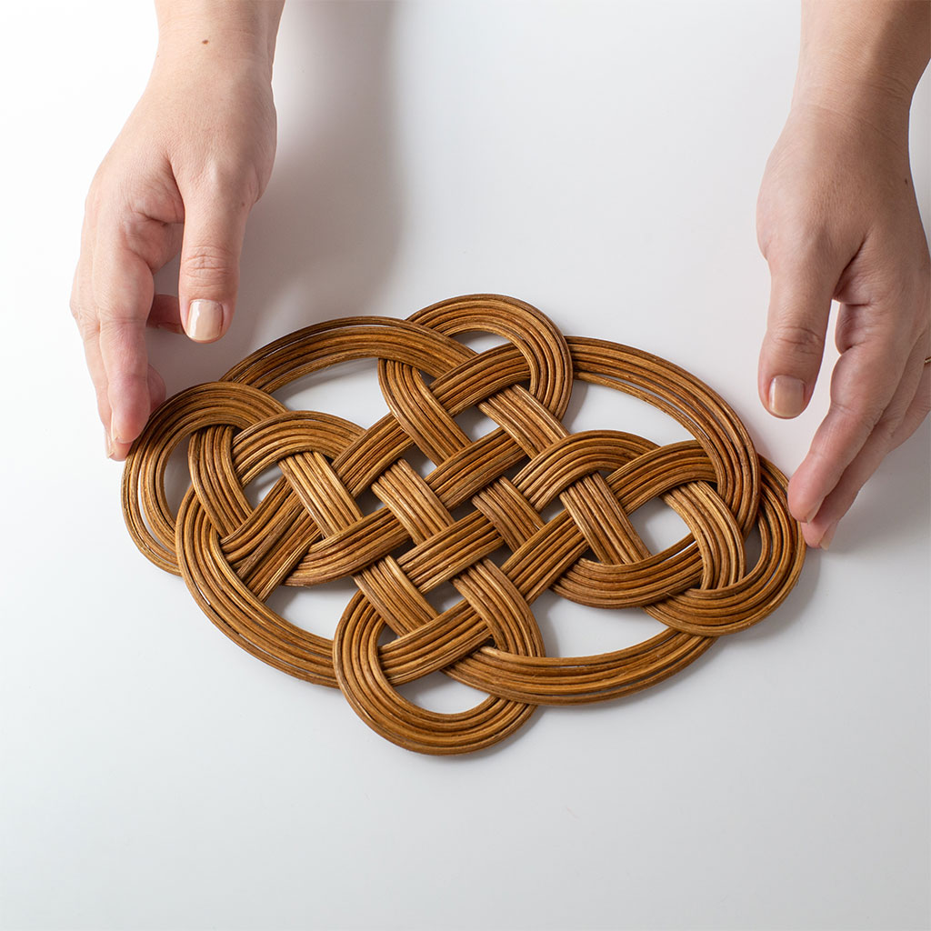 kuroshiro works｜ラタン ポットマット COMFOTA 北欧雑貨店