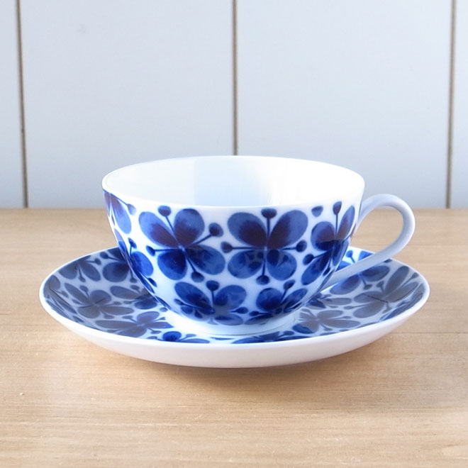 【アンティーク】Rorstrand/ロールストランド/MONAMIE/モナミ/ティーカップ＆ソーサー(L)