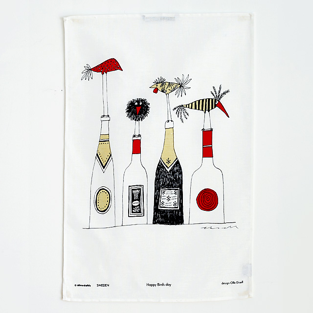 Olle Eksell(オーレ・エクセル)design ココア缶&クロス almedahls/アルメダールス/キッチンタオル/オーレ・エクセル/ハッピー