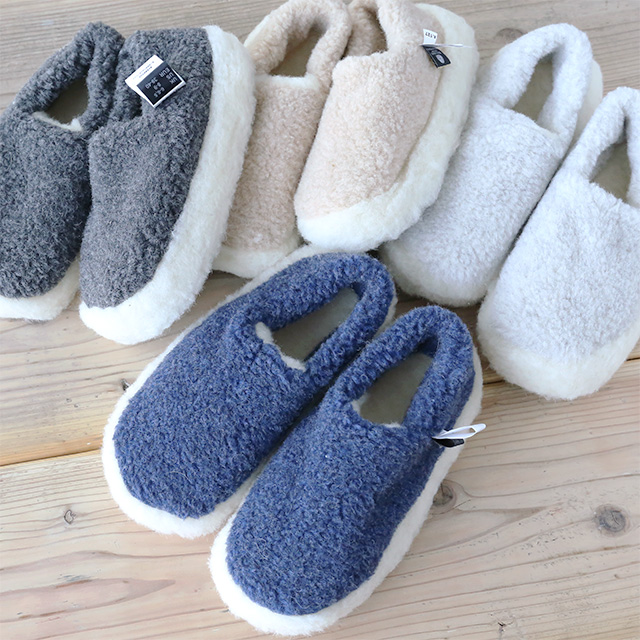 ALWERO/アルベロ/ルームシューズ/シベリアン(全4色)