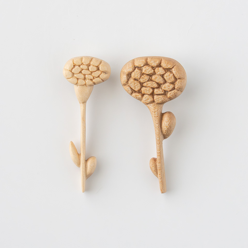 【個別販売】ao11｜ブローチ カクウの花