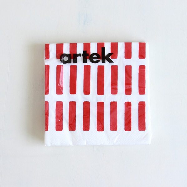 artek/アルテック/ペーパーナプキン（L）/SIENA/レッド