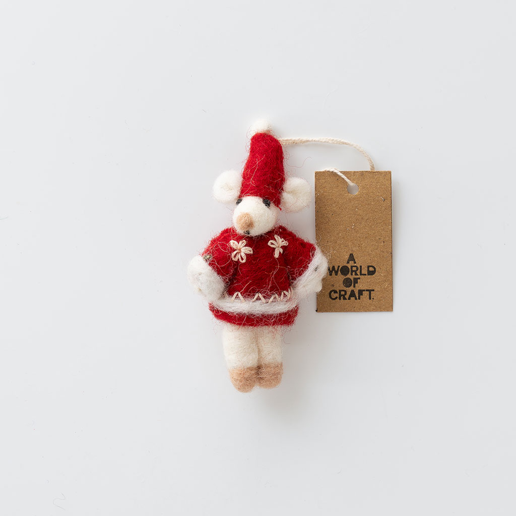 A WORLD OF CRAFT｜オーナメント 17 MOUSE TOMTENISSE