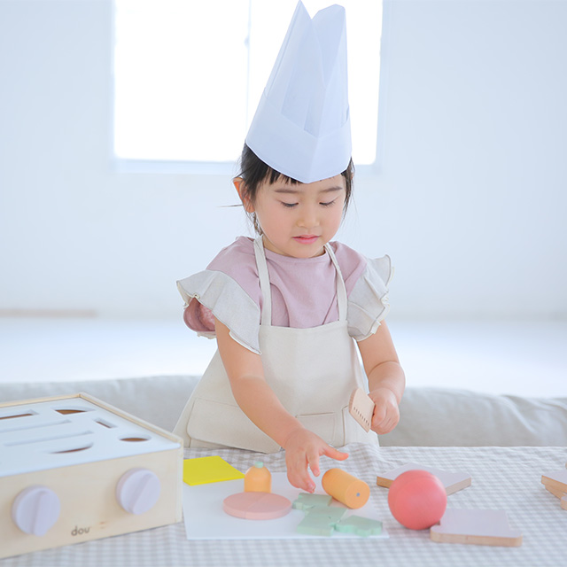 dou?/little chef（型はめ＆ままごと）