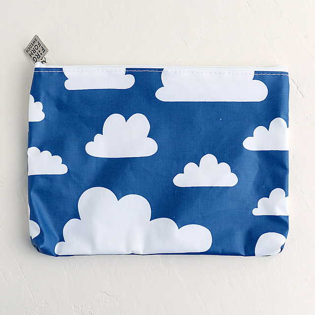 FARG&FORM/フェルグ＆フォルム/CLOUDS(雲柄)/ポーチ/ブルー