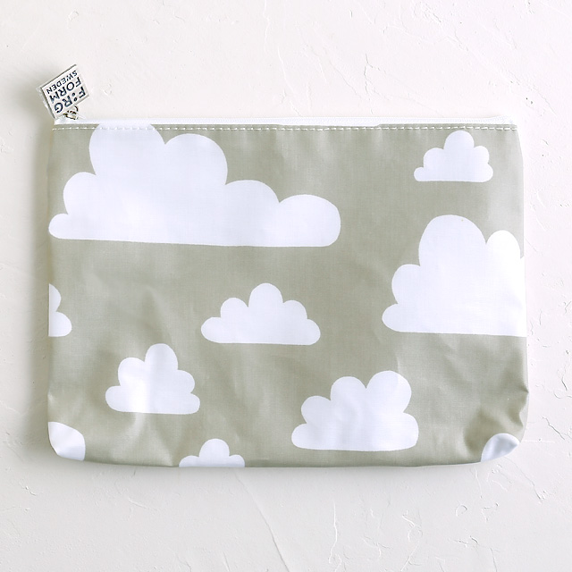 FARG&FORM/フェルグ＆フォルム/CLOUDS(雲柄)/ポーチ/グレー