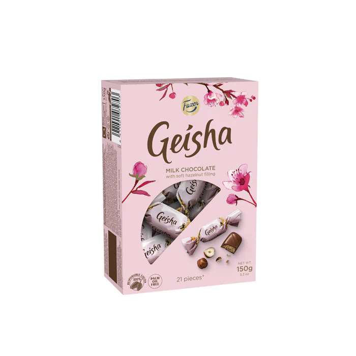 Fazer ファッツェル｜Geisha ゲイシャ ミルクチョコレート（ボックスミニ）