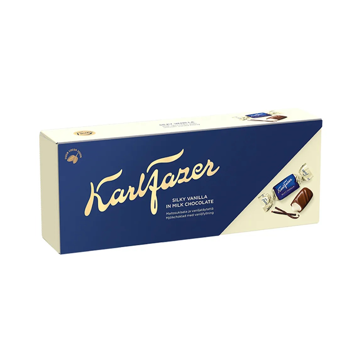 Fazer ファッツェル｜KarlFazer シルキーバニラチョコレート（ボックス／250g）