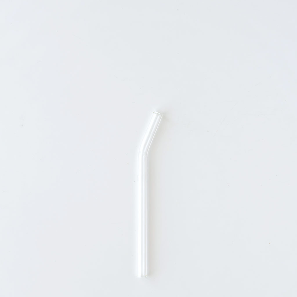 HALM ハルム｜ガラスストロー カーブ15cm（単品）