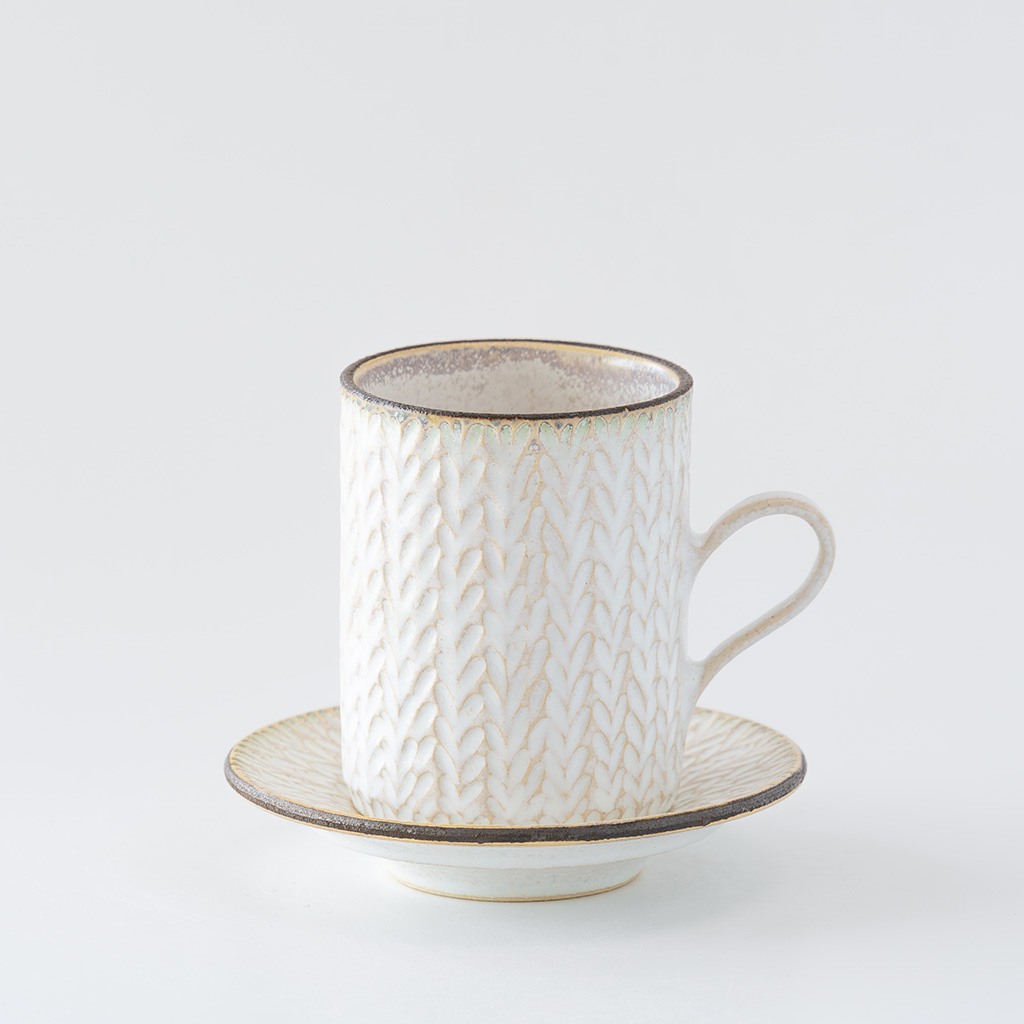 はしもとさちえ｜ティーカップ＆ソーサー（f）