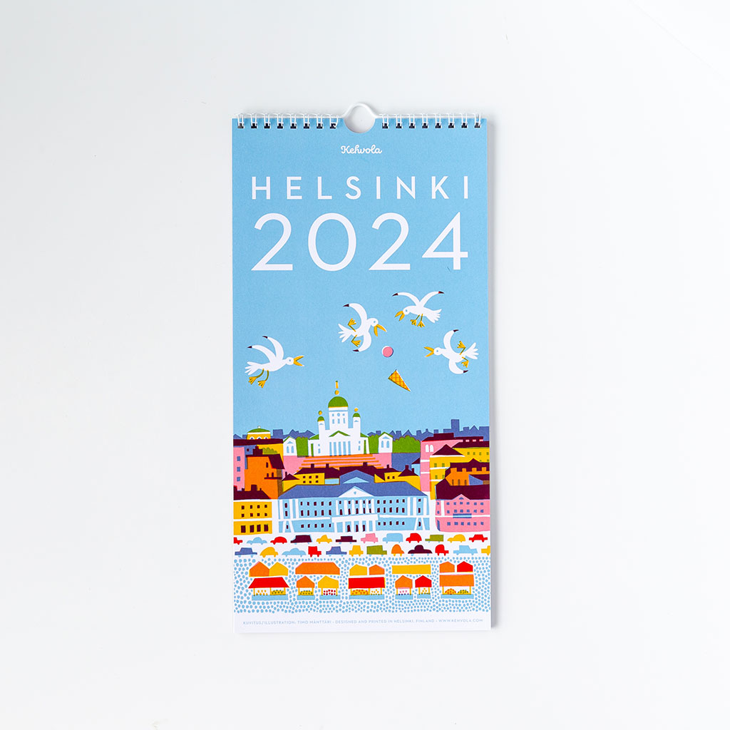 Kehvola Design/ケフボラデザイン/2024 HELSINKI カレンダー